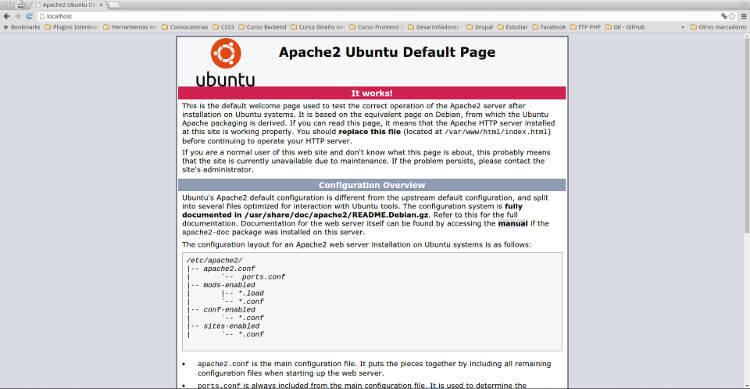 Prueba Apache Ubuntu